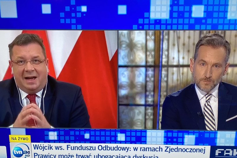 Piotr Kraśko w "Faktach po Faktach" przepytywał Michała Wójcika.