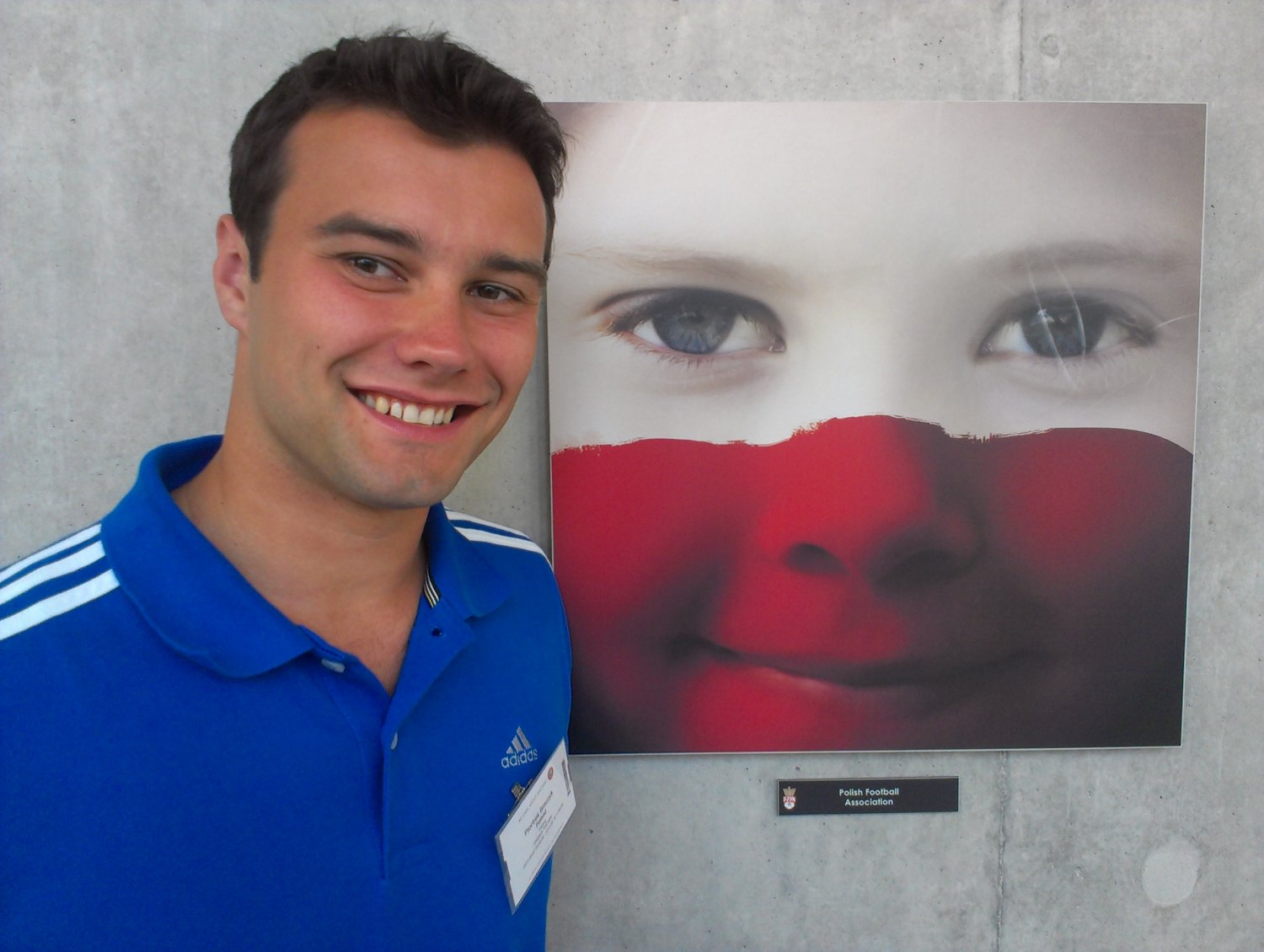 Piotr Binczyk podczas udziału w kursie CORE