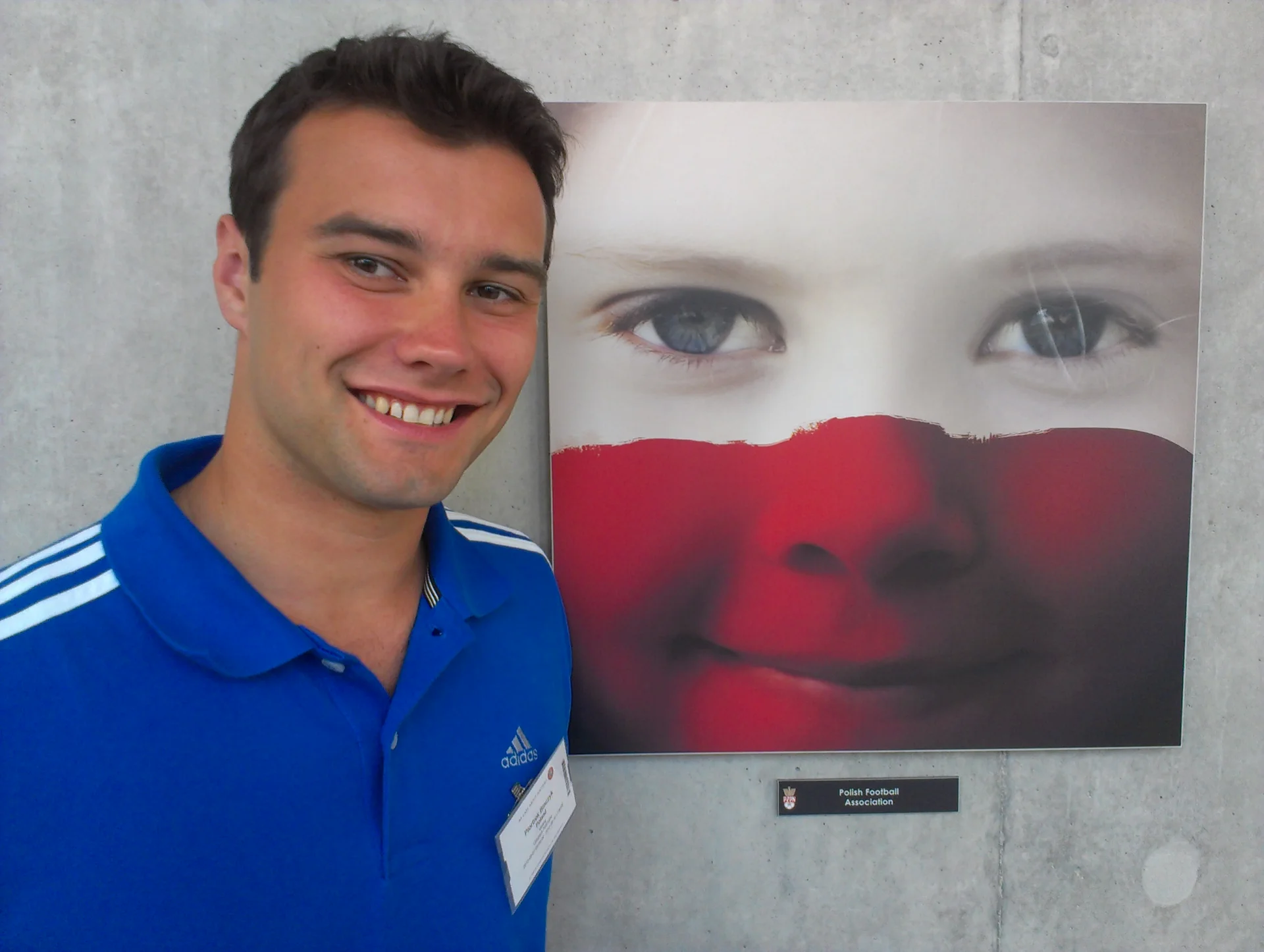 Piotr Binczyk podczas udziału w kursie CORE
