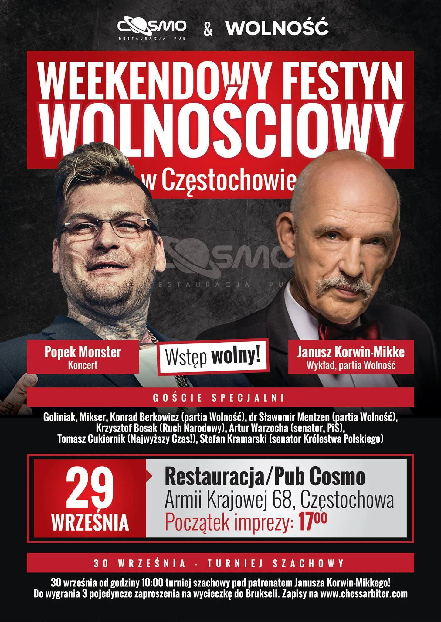 Plakat wydarzenia.