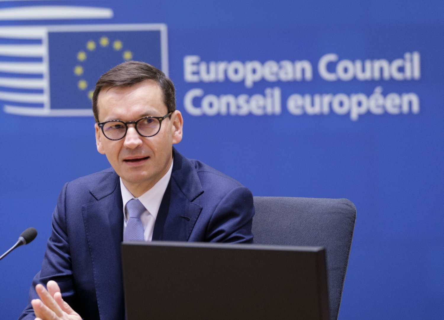 Mateusz Morawiecki w Brukseli