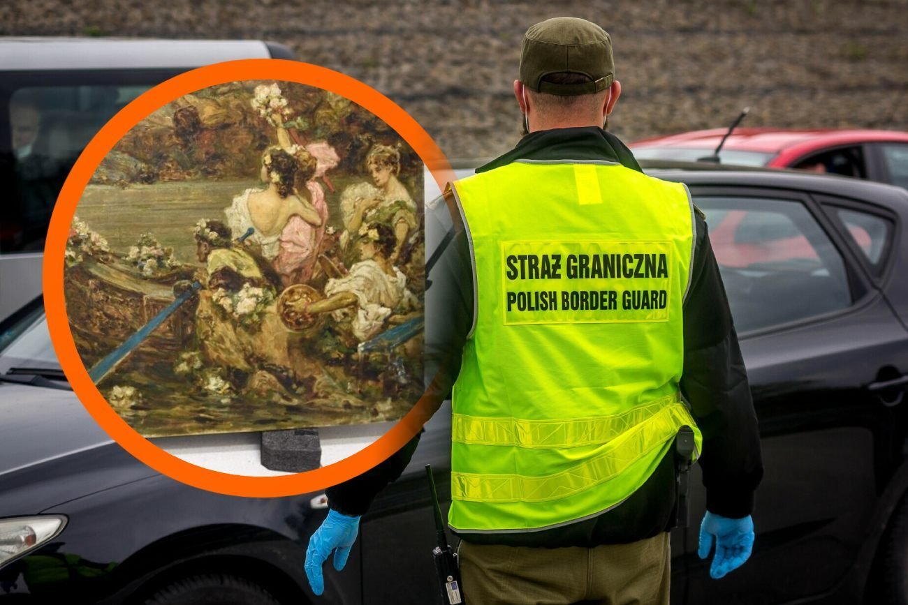 Straż graniczna w akcji. W ich ręce wpadła "Rzymska Orgia"