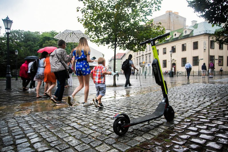 Miejsce, gdzie doszło do potrącenia 4-latka.
