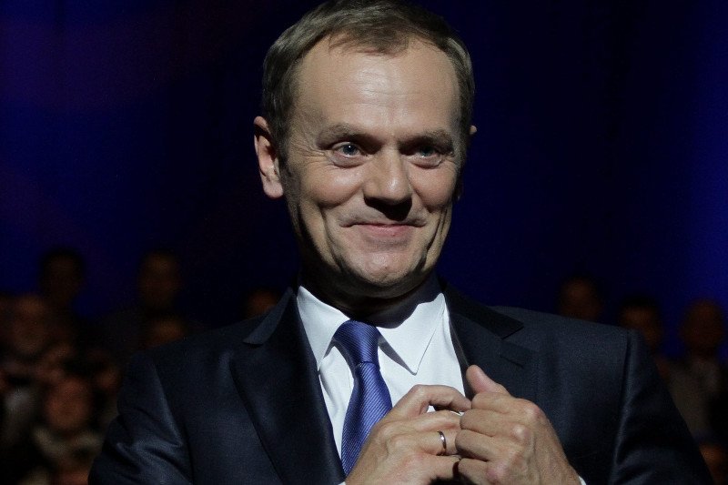 Donald Tusk politykiem roku 2014