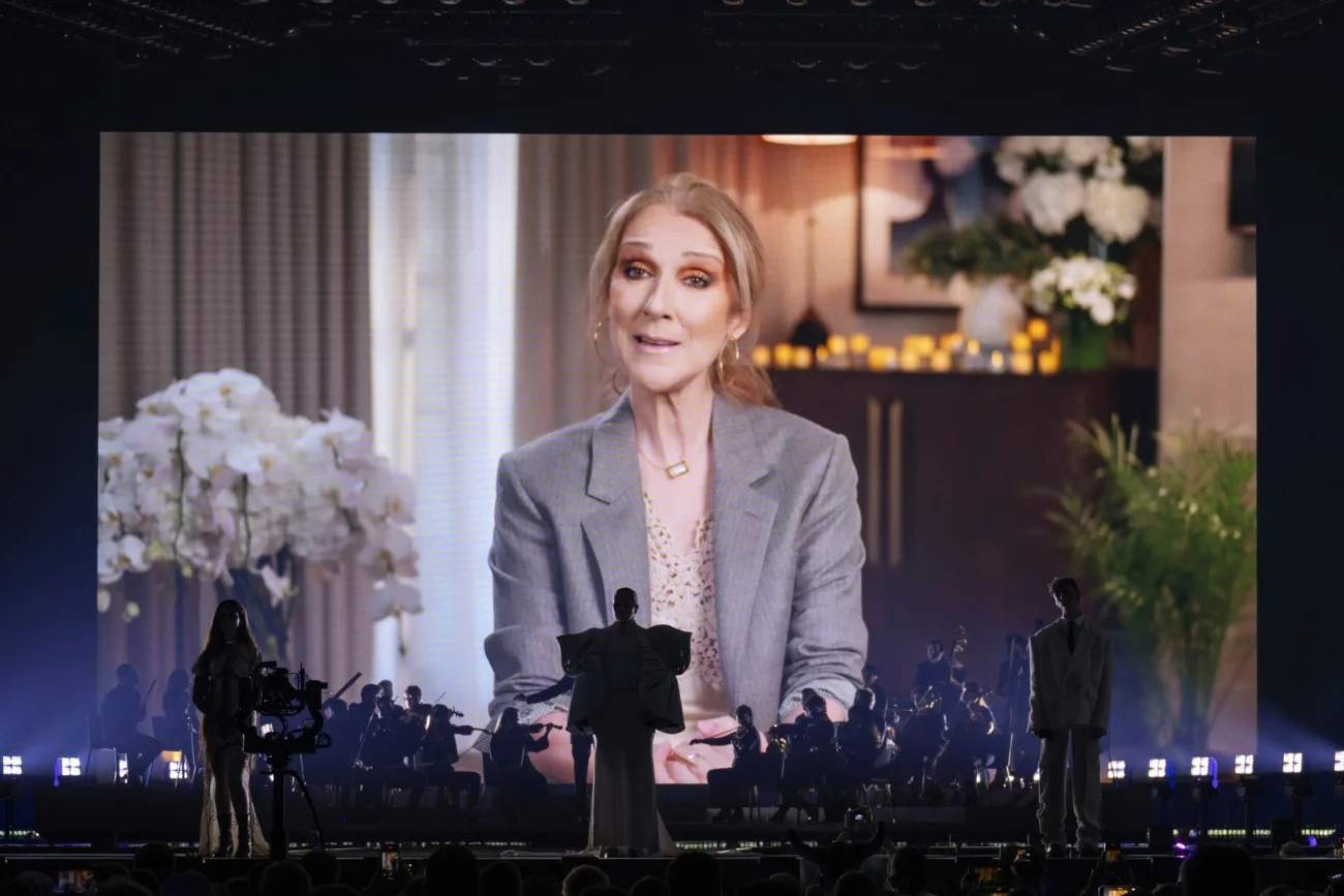 Celine Dion przemówiła na Eurowizji 2025.