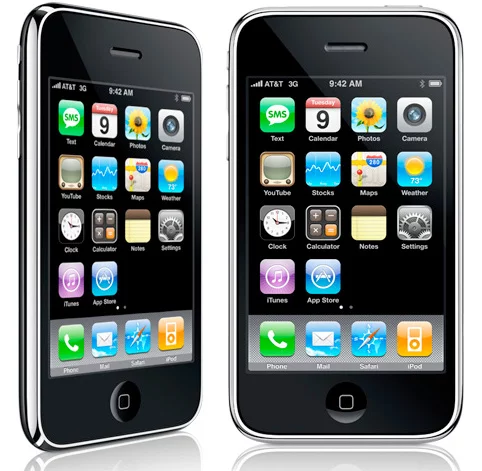 Trzecia generacja Iphone'a. Ten model jest najbardziej podobny do poprzedniej wersji. W środku znajdziemy szybszy procesor i więcej pamięci RAM.