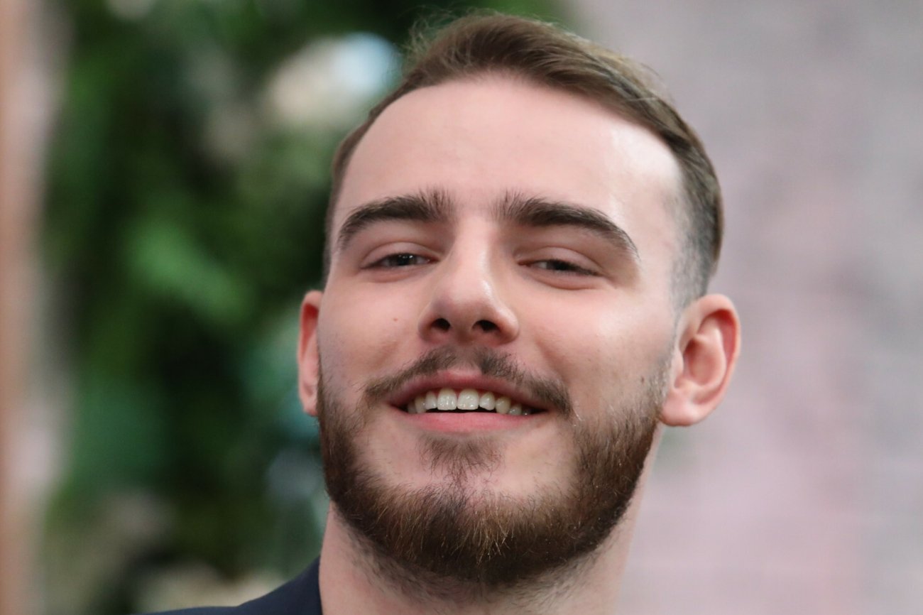 Krystian Ochman wystąpił z reprezentantami Ukrainy na ulicach Turynu.