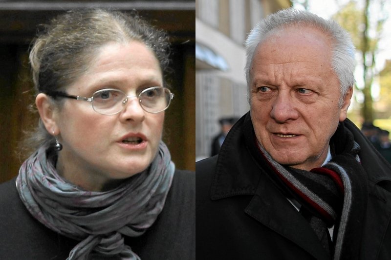 Krystyna Pawłowicz i Stefan Niesiołowski