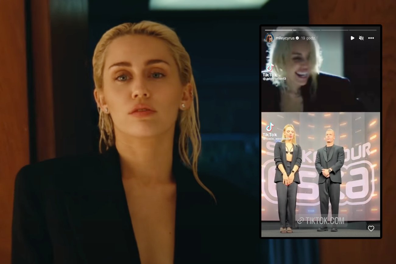 Nowa piosenka Cyrus robi furorę w sieci. Wokalistka doceniła taniec Polaków