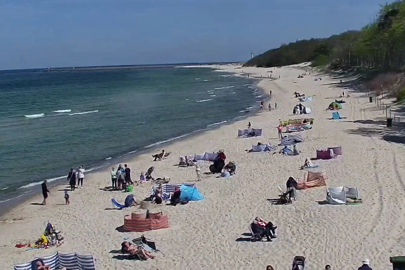 Plaża w Kołobrzegu