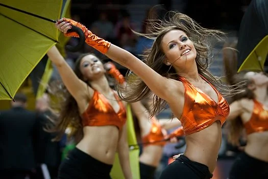 Występ grupy Cheerleaders Gdynia