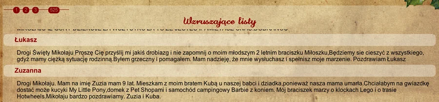 Listy do Mikołaja