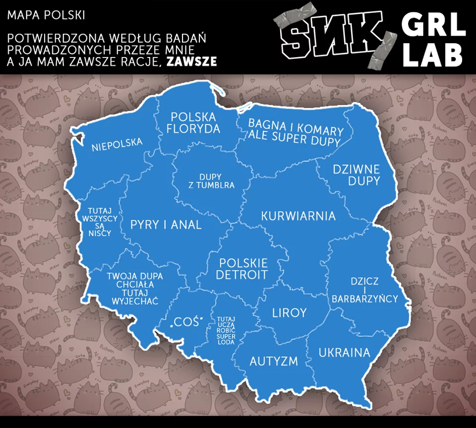 Najpierw była alternatywna mapa Polski