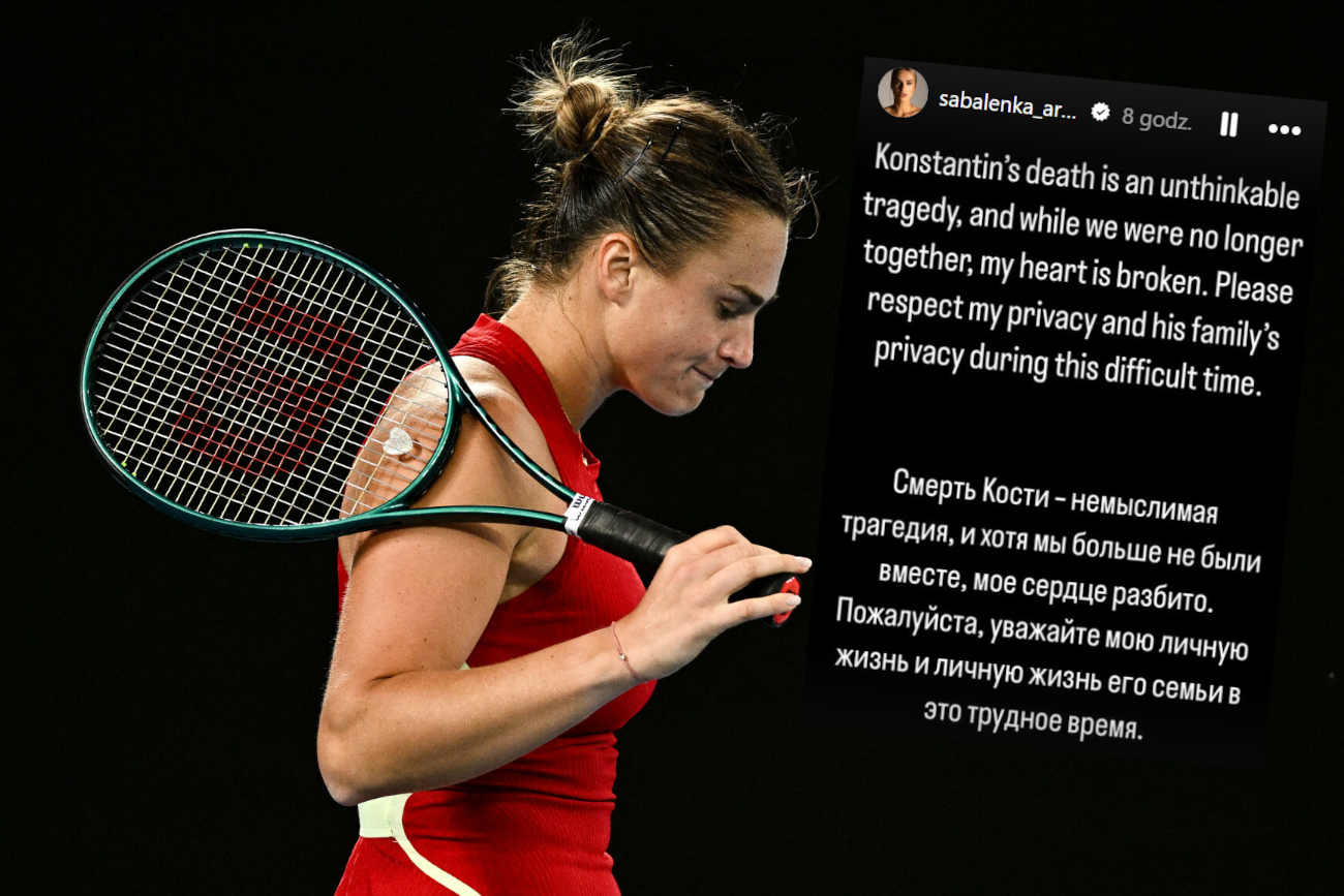 Sabalenka przerwała milczenie po śmierci Kołcowa. Wydała wymowne oświadczenie.