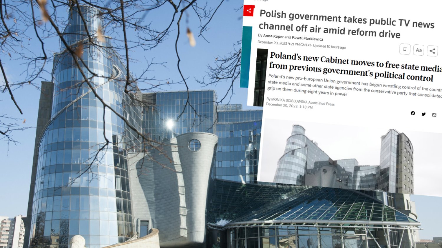 Cały świat patrzy na rewolucję TVP. Tak komentują strategię Tuska.