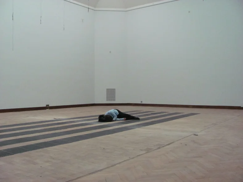 "The WALK" - 1/8 episode of "Majka from the Movie", video installation
