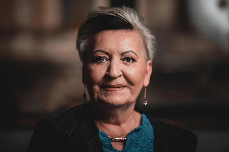 Hanna Greń, autorka cyklu powieści kryminalnych o Dionizie Remańskiej