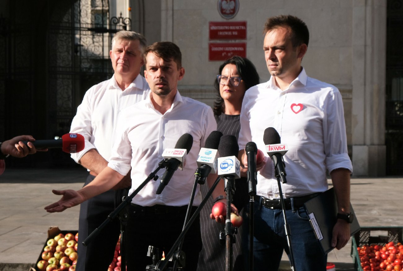 Kołodziejczak zaorał pracownika TVP. Nagranie mówi samo za siebie.