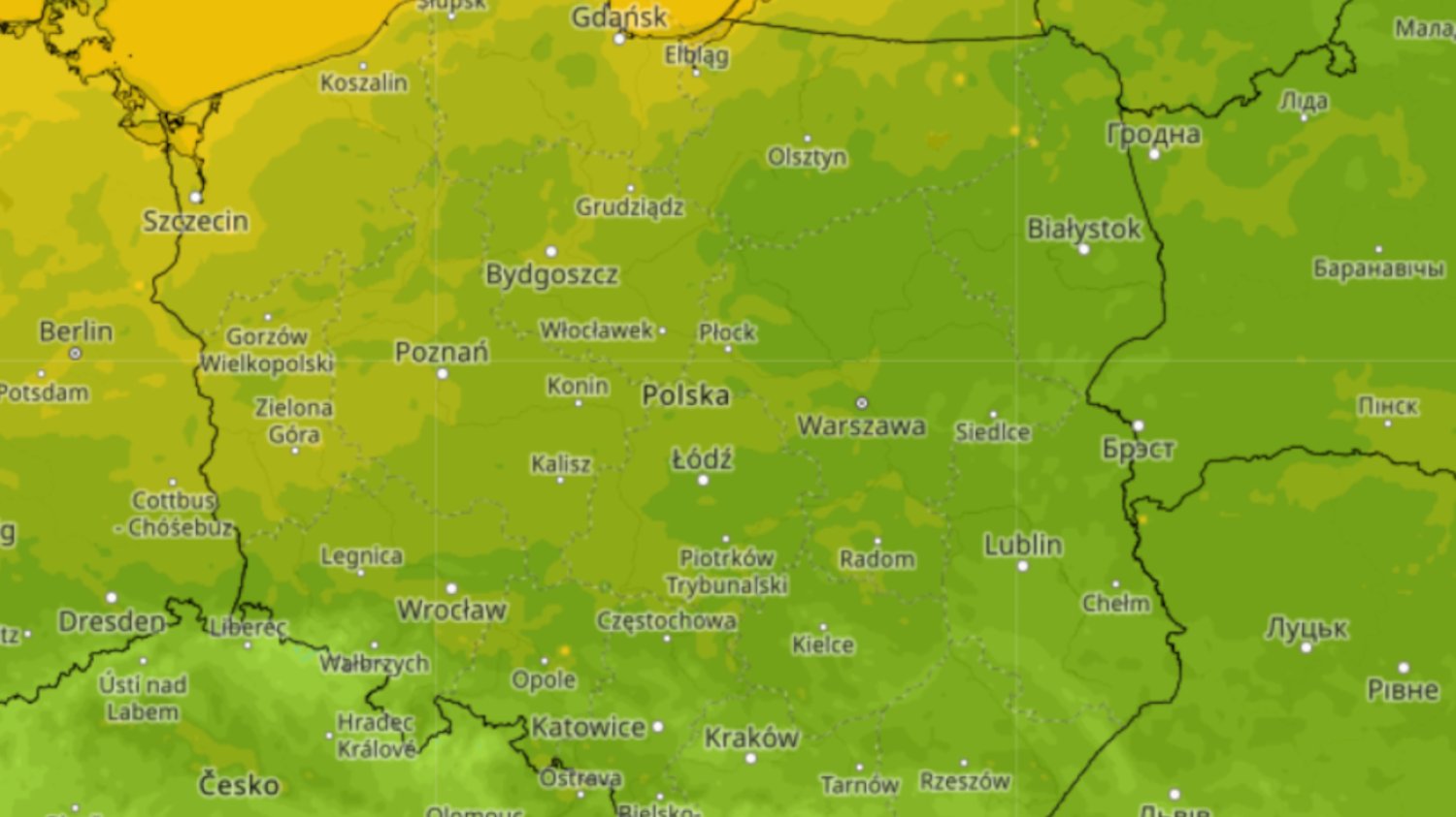 Pogoda w październiku. Jesień miesza się z latem, dwa fronty atmosfreryczne