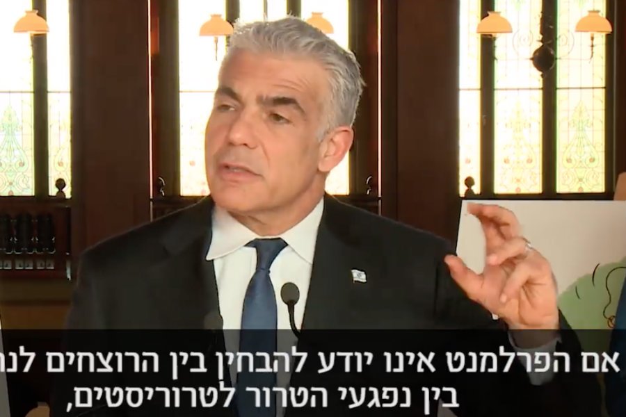 Ya'ir Lapid powiedział, że Polacy zabili bez udziału Niemców 200 tys. Żydów podczas II wojny światowej.