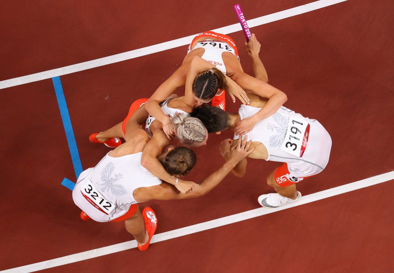 Trenerzy polskich czterystumetrowców Aleksander Matusiński i Marek Rożej dokonali zmian. Efekt? Złoto