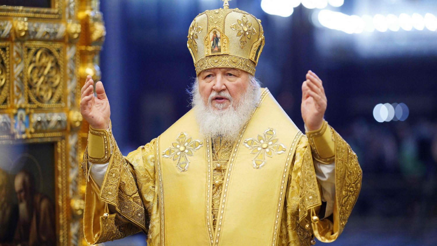 Cyryl I, Patriarcha Moskiewski i całej Rusi, nie potępił wojny w Ukrainie. W jednym z kazań bronił Władimira Putina.