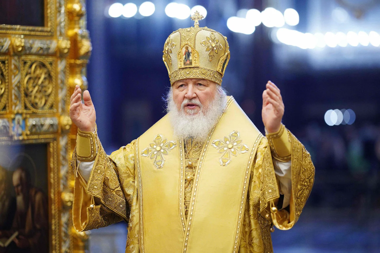 Cyryl I, Patriarcha Moskiewski i całej Rusi, nie potępił wojny w Ukrainie. W jednym z kazań bronił Władimira Putina.