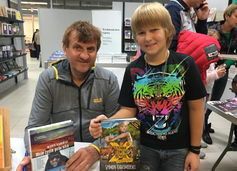 Szymon i Marek Kamiński, polarnik i podróżnik.