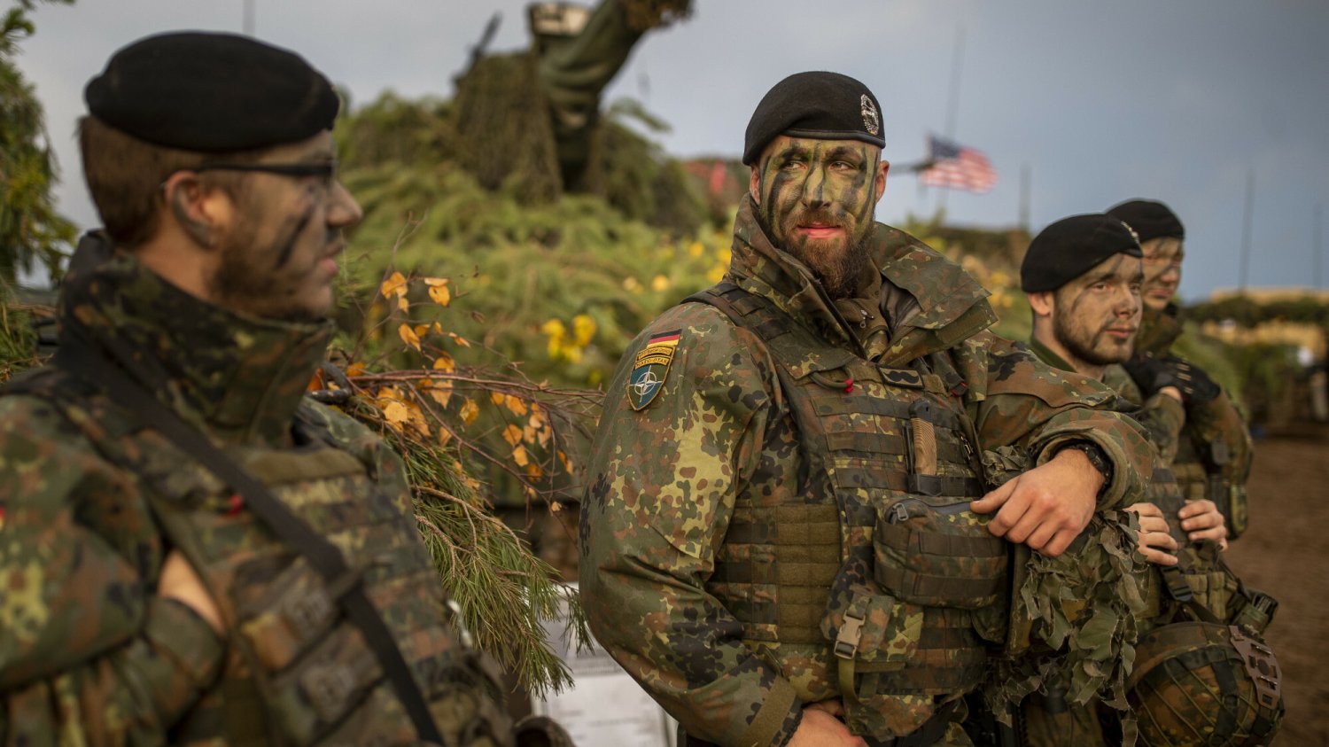 Żołnierze niemieckiej armii, czyli Bundeswehry.