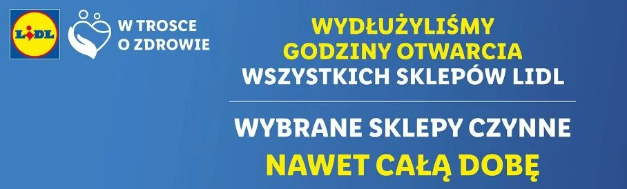 Lockdown a godziny otwarcia marketów: Biedronka i Lidl czynne całą dobę?
