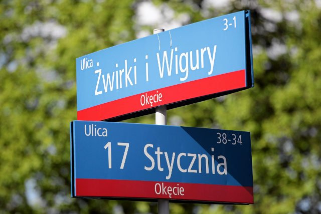 W samej Warszawie ulegnie dekomunizacji przynajmniej 36 nazw ulic. Lista jeszcze nie jest zamknięta