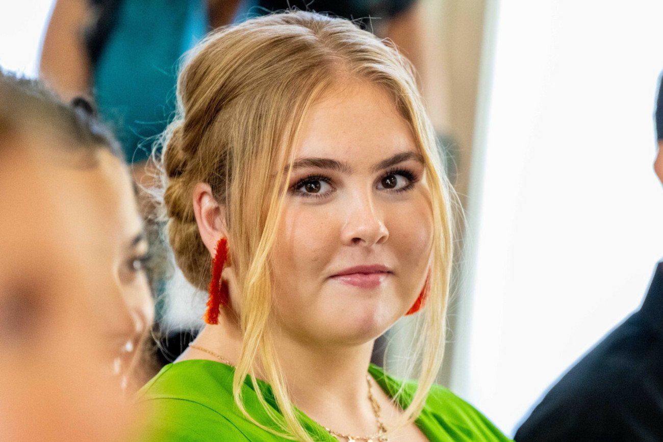 Księżniczka Amalia jest pierwsza w linii sukcesji.