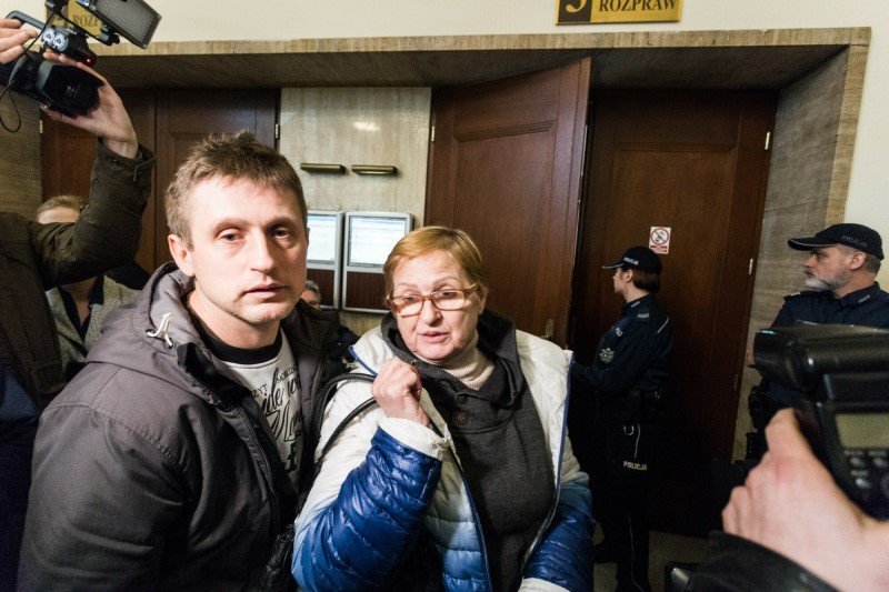 Teresa Klemańska - matka Tomasza Komendy, która od początku walczyła o syna w sądzie