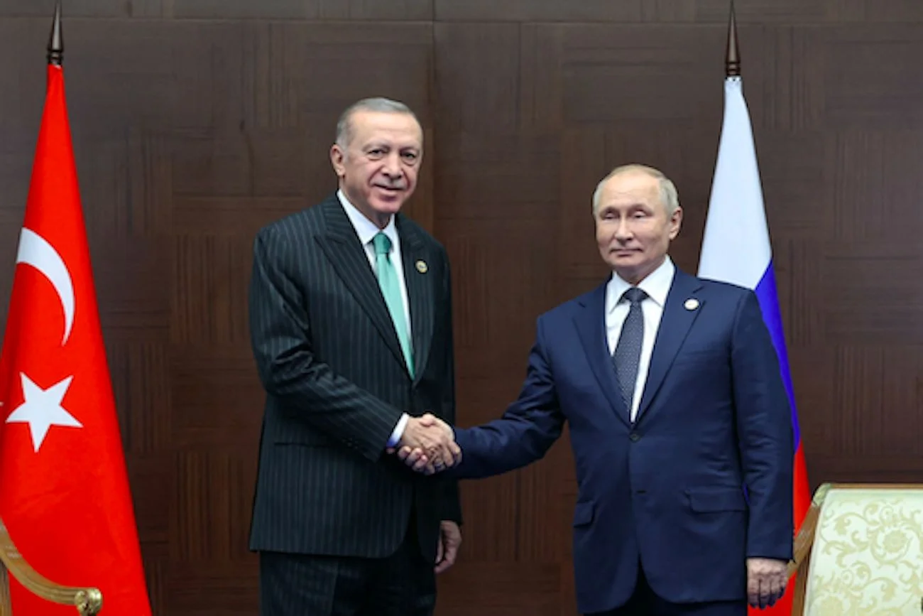 Recep Erdogan odbył rozmowę telefoniczną z Władimirem Putinem.