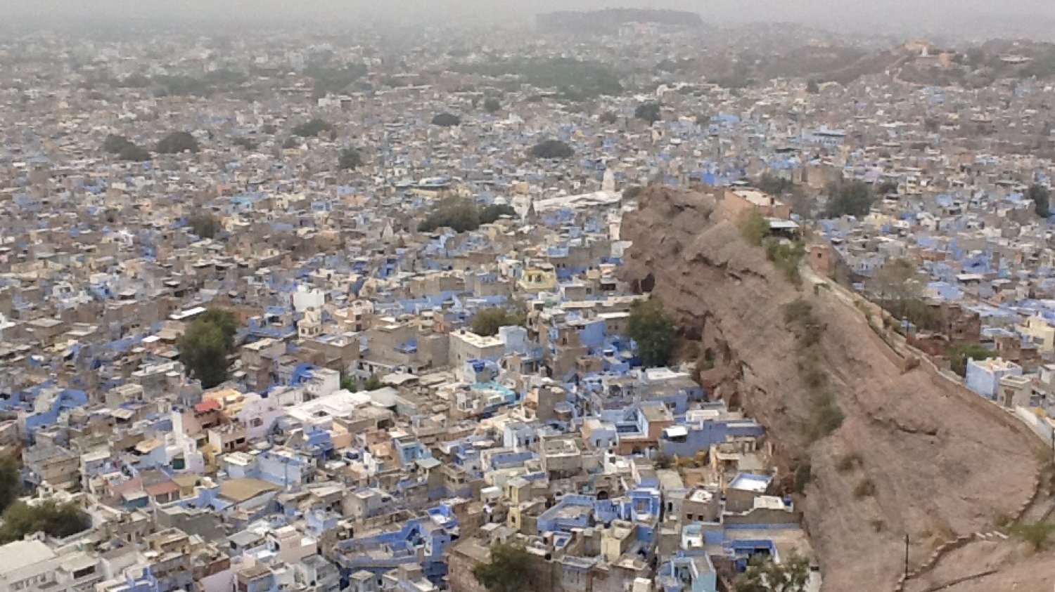 Jodhpur - błękitne miasto w Radżastanie