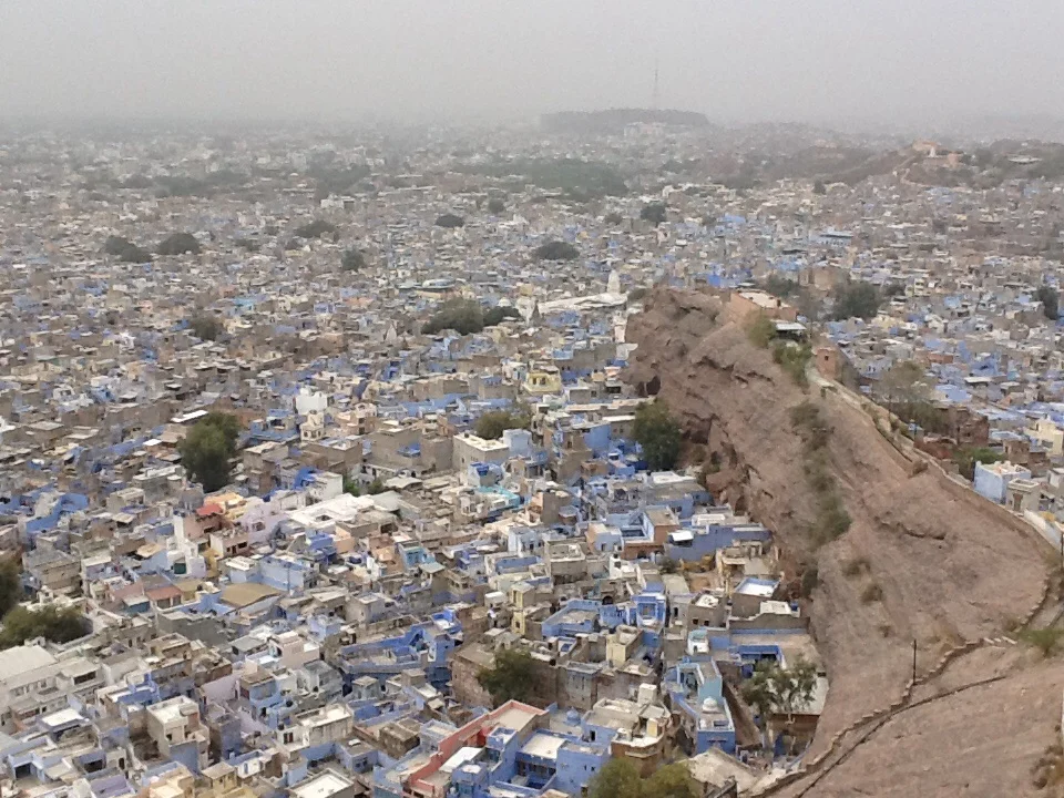 Jodhpur - błękitne miasto w Radżastanie