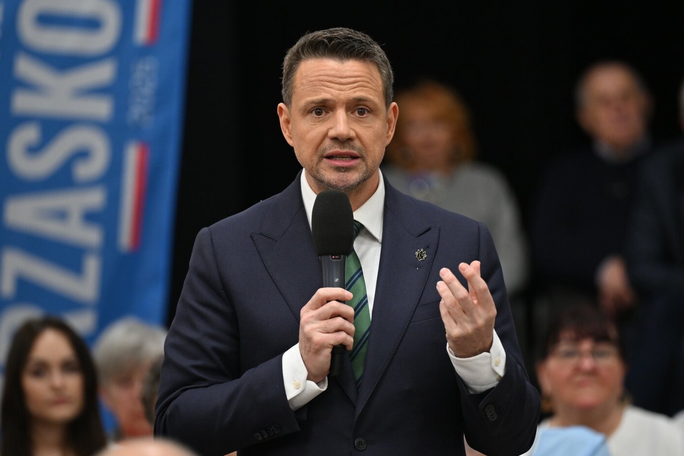 Trzaskowski komentuje debaty prezydenckie. Spotkanie w bastionie PiS