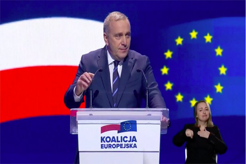 Grzegorz Schetyna rozpoczął konwencję Koalicji Europejskiej.