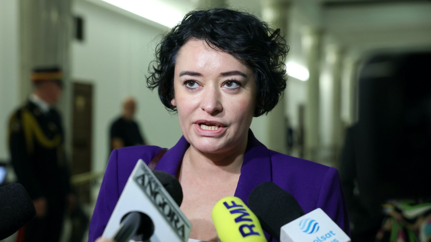 Anna Maria Żukowska odpowiedziała, czy przeprosi Szymona Hołownię.