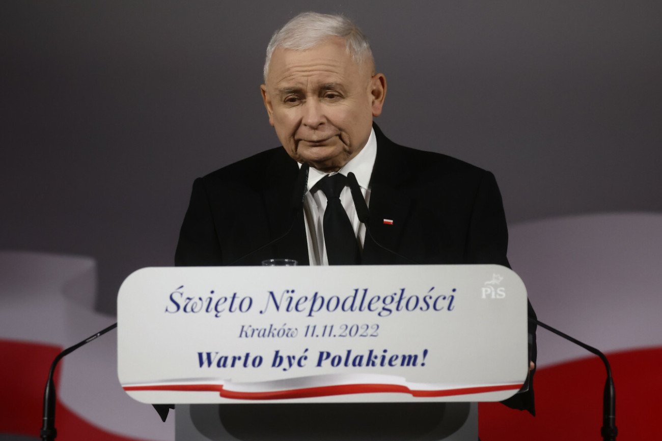 Jarosław Kaczyński wziął udział w obchodach Święta Niepodległości w Krakowie