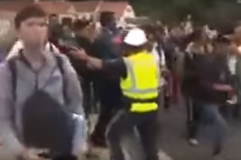 kontrola na austriackiej granicy.