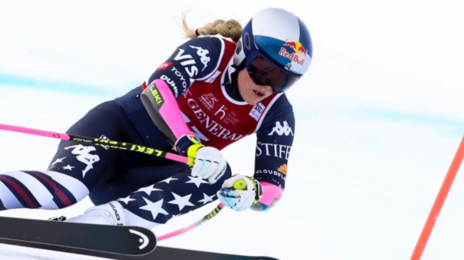 Lindsey Vonn miała wypadek na igrzyskach. Zabrała głos.