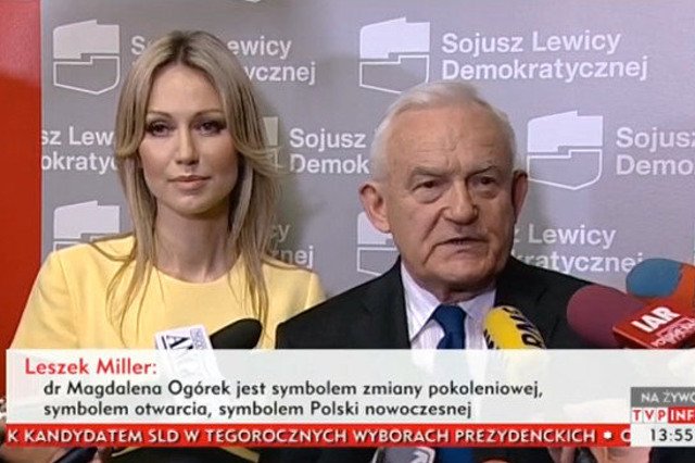 Leszek Miller zapewnił, że Józef Oleksy znał i cenił Magdalenę Ogórek