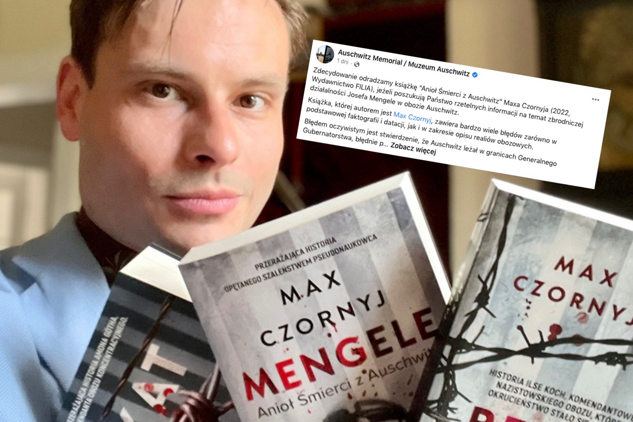 Muzeum Auschwitz krytykuje powieść Maksa Czornyja o Josefie Mengele.