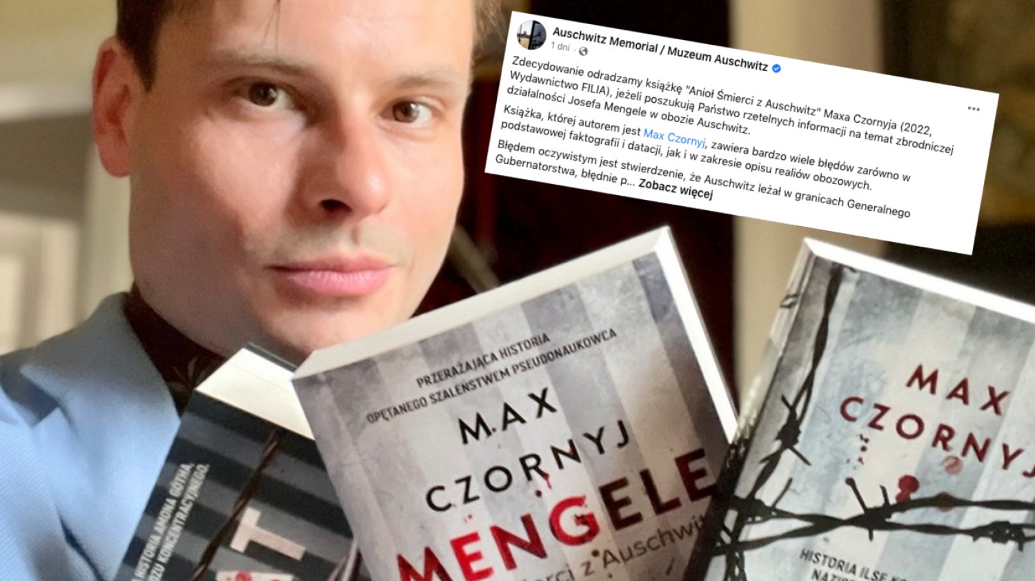 Muzeum Auschwitz krytykuje powieść Maksa Czornyja o Josefie Mengele.
