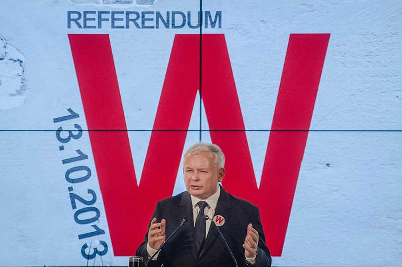 PiS namawia do udziału w referendum, ale tylko wtedy, kiedy jest im to na rękę.