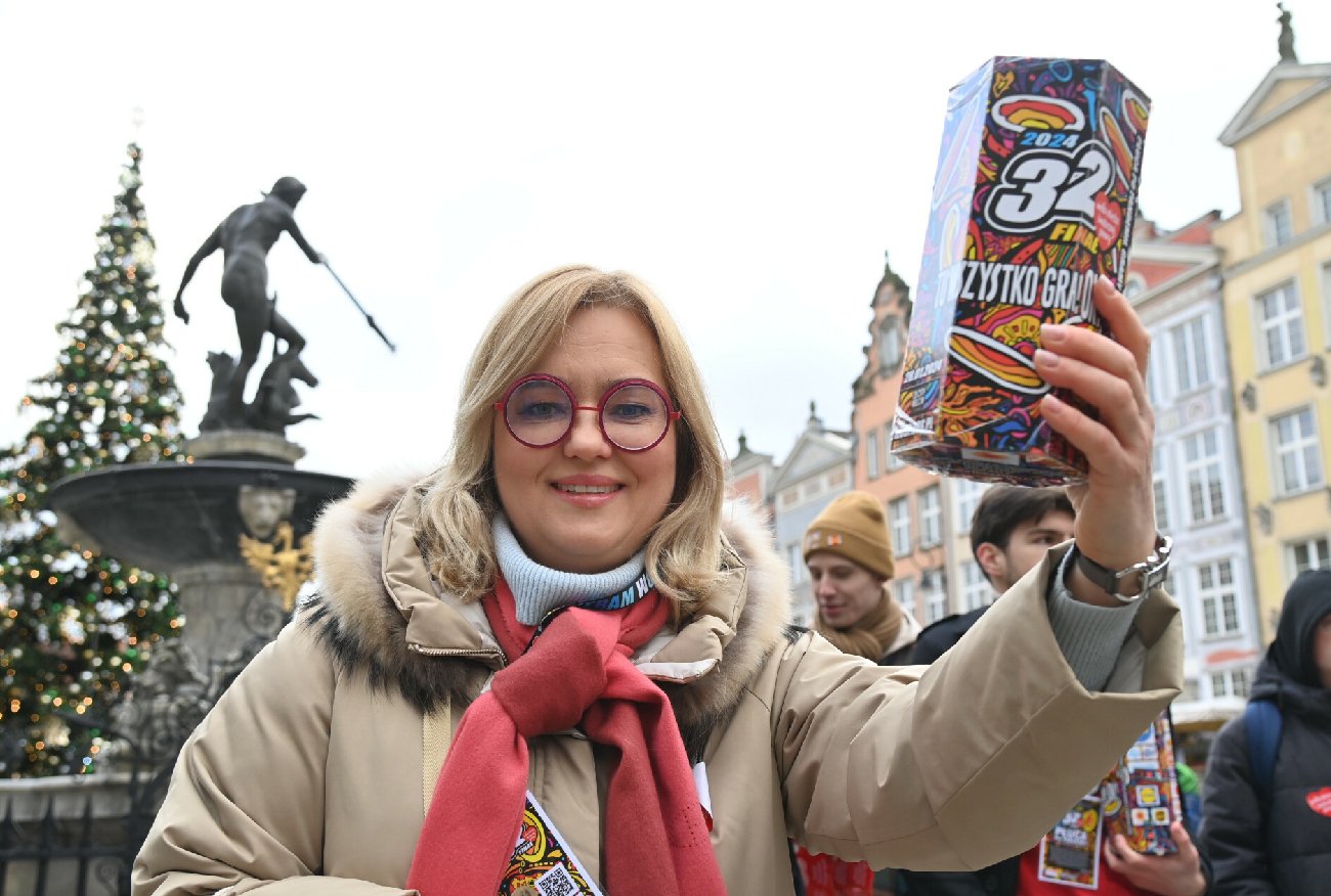 Finał WOŚP w Gdańsku. Tak upamiętnili Pawła Adamowicza.