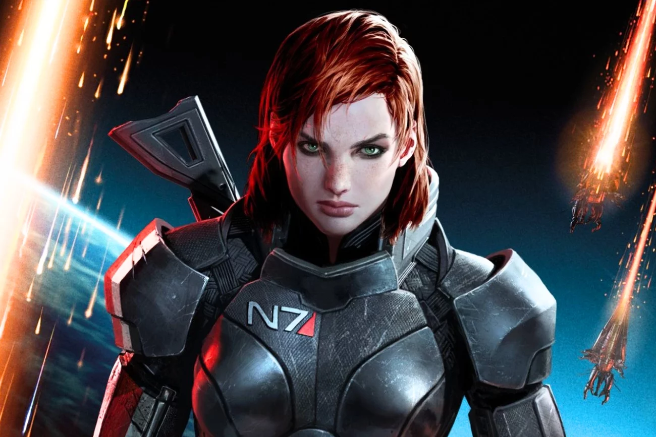 Shepard z gry Mass Effect