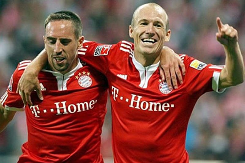Czy Franck Ribery i Arjen Robben będą mieli powody do radości po dzisiejszym meczu z Realem?