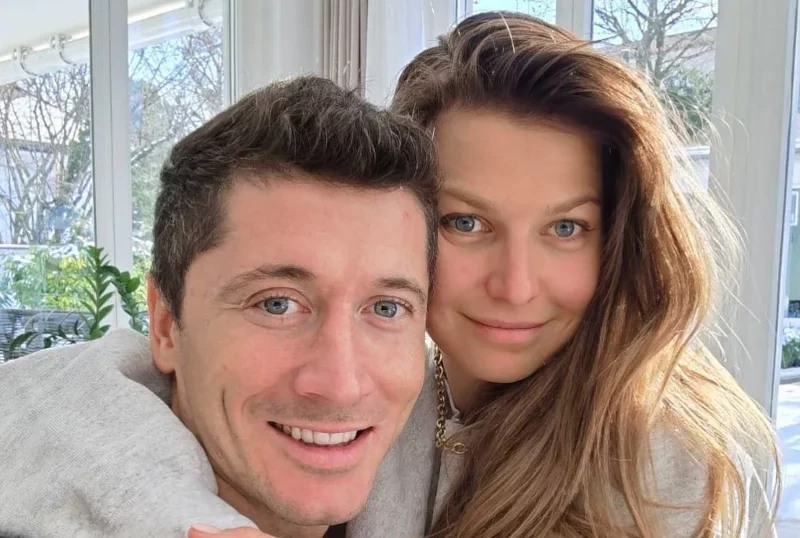 Robert Lewandowski złożył życzenia Annie Lewandowskiej